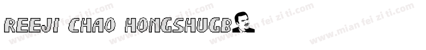 reeji chao hongshugb字体转换